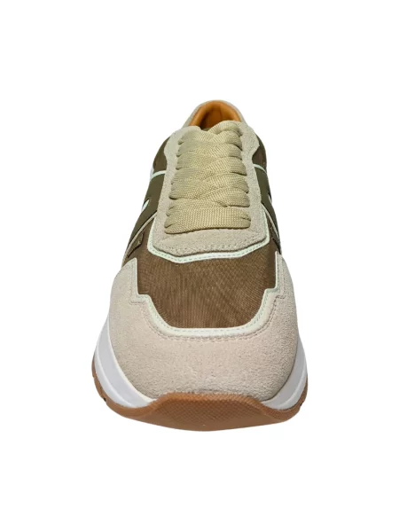 Sneakersy Alexander Smith skórzane brązowe
