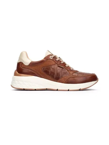 Sneakersy Pikolinos skórzane brązowe