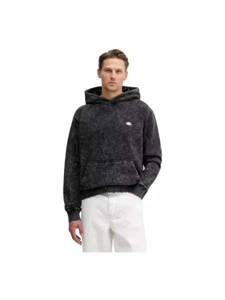 Alpha Industries bluza World Embroidery Hoodie czarna