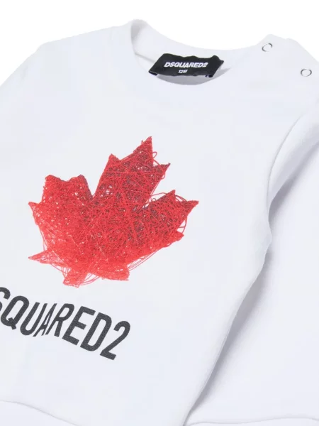 Bluza dziecięca Dsquared2 biała