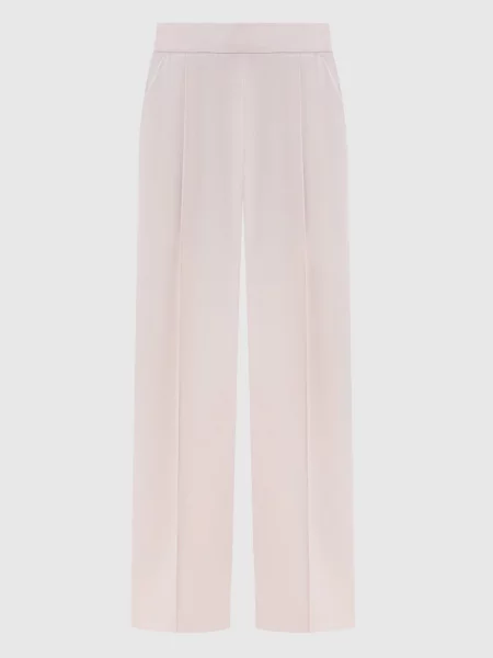Штани із шовком Agnona рожеві