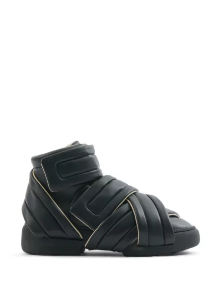 Sneakerși Maison Margiela din piele negru