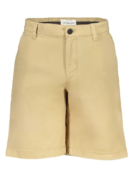 Hlače Calvin Klein bež