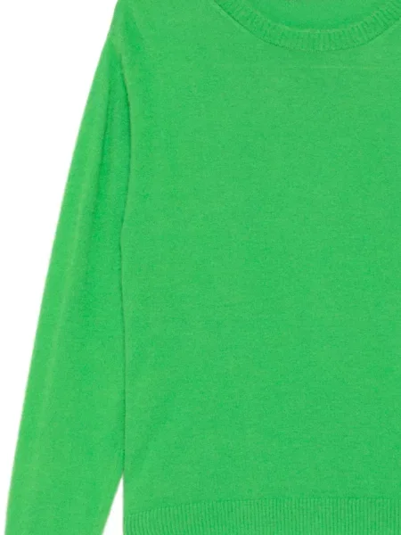 Pulover Auralee din cașmir verde