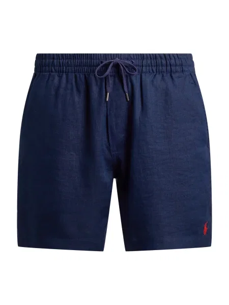 Polo Ralph Lauren Kratke hlače iz tkanine Mornarsko modra