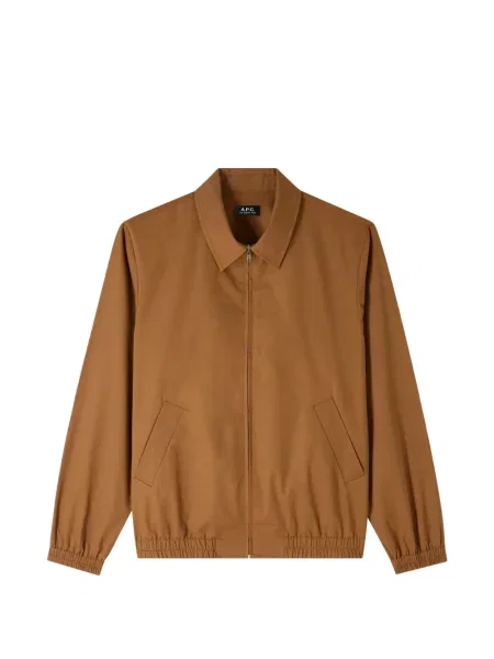 Geacă A.p.c. cu broderie maro