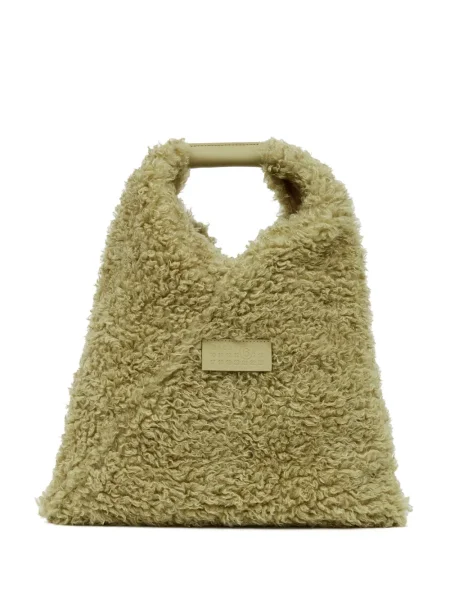 Geantă shopper Mm6 Maison Margiela verde