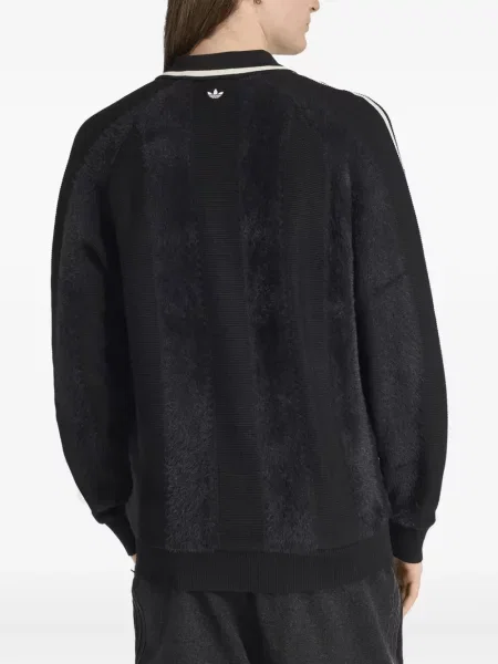 Pantaloni Adidas cu autograf alb