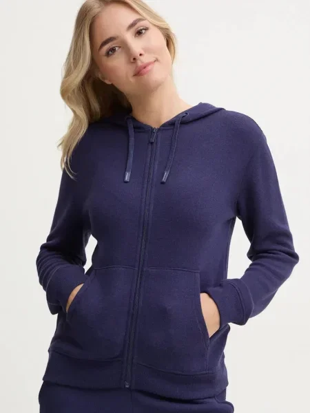 Суичър с качулка Chantelle с качулка тъмносиньо