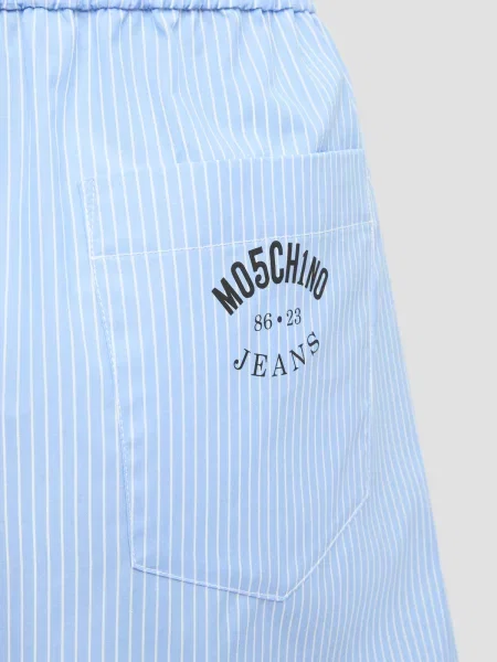 Спідниця міні Moschino блакитний