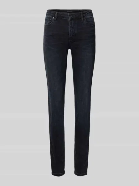 Jeansy o kroju super skinny fit z 5 Armani Exchange niebieskie