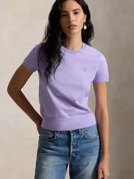 Polo Ralph Lauren Pulover mov lavandă violet