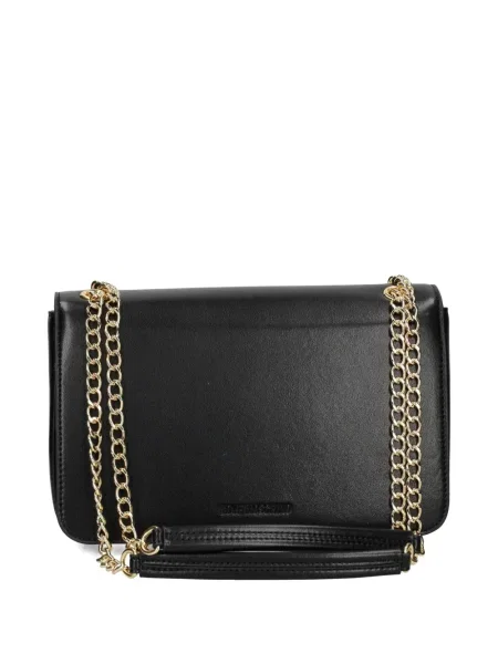 Colier Love Moschino cu motiv cu inimi negru