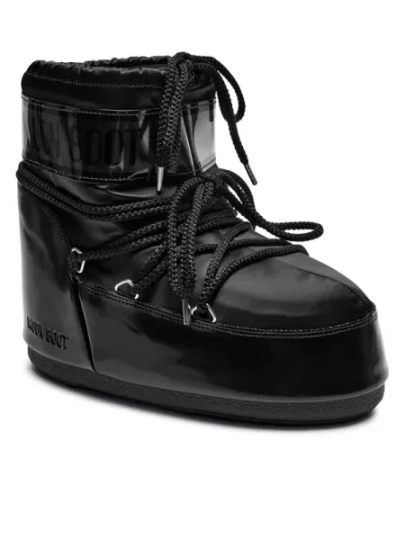 Moon Boot Bocanci Classic Low Glance negru