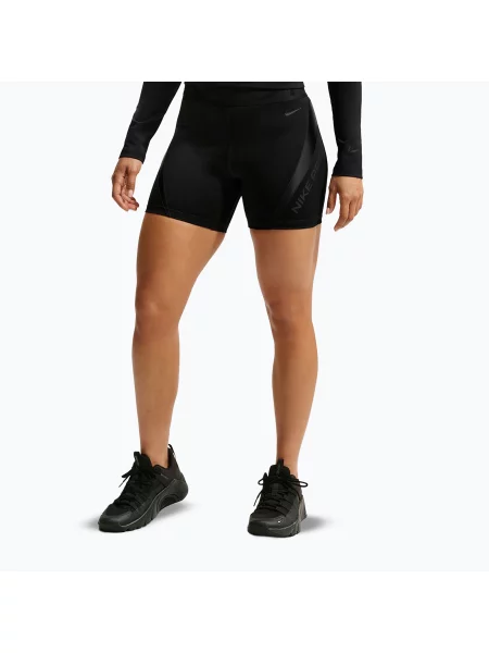 Pantaloni scurți de antrenament pentru femei Nike Pro Sculpt black/black negru