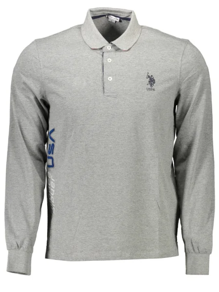 Polo U.s. Polo Assn. cu mâneci lungi gri