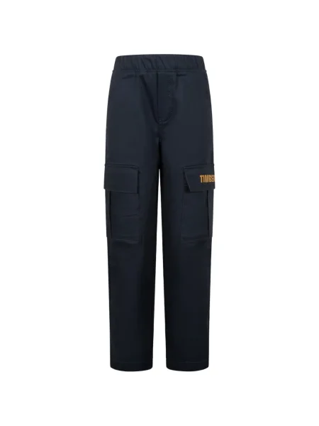 Dětské cargo kalhoty Timberland modré