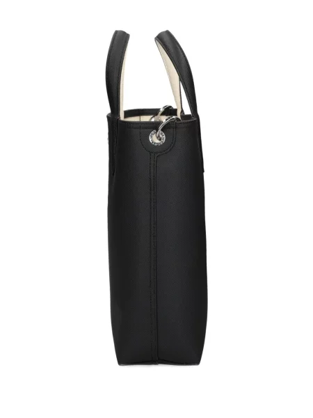 Reversibil geantă shopper Lacoste negru