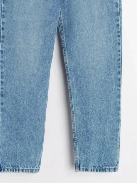 Джинси mom high waist синій