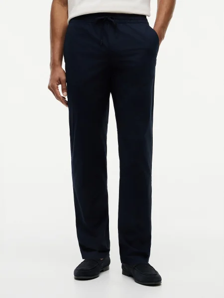 TOMMY HILFIGER Pantaloni eleganți Denton bleumarin