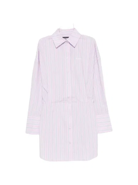 Rochie mini Wrstbhvr cu dungi roz