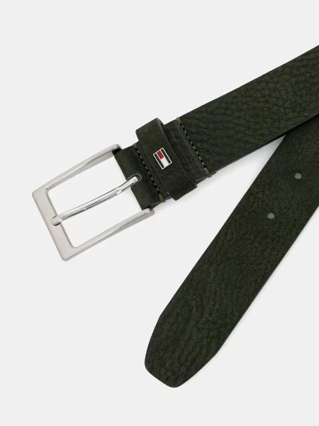 Tommy Hilfiger Pas iz semiša zelena
