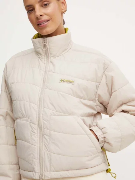 Bunda Columbia Wallowa Insulated přechodná oversize šedá