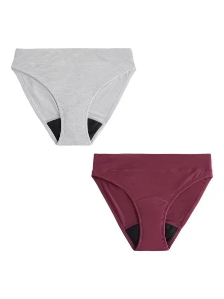 Next Slip Ultimate Comfort amestecat / mov mură gri