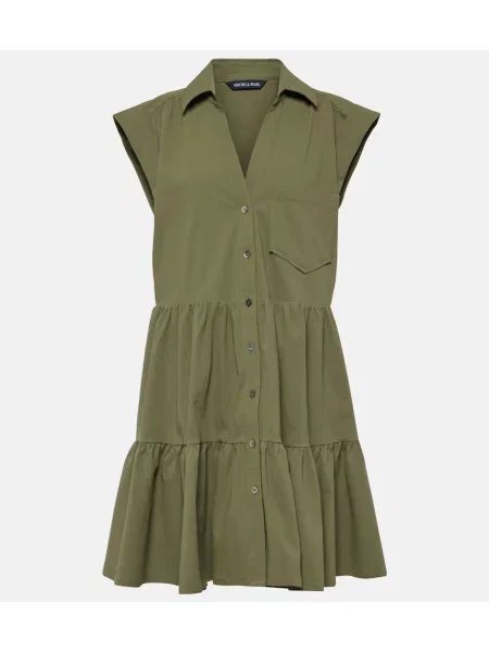 Obleka Veronica Beard zelena