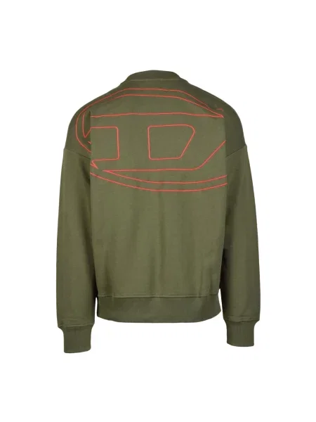 Bluza sportowa Diesel zielona