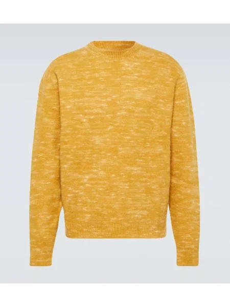 Pulover The Elder Statesman din cașmir galben