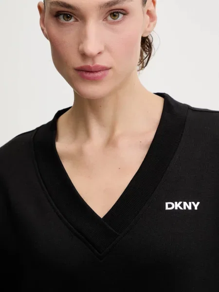 Свитер Dkny с принтом черный