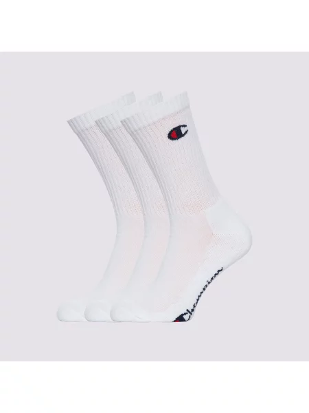 Champion Skarpety Crew Socks białe