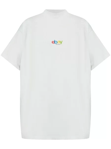 Tricou Balenciaga alb