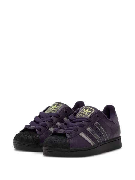 Běžecké pruhované prošívané tričko Adidas oranžové