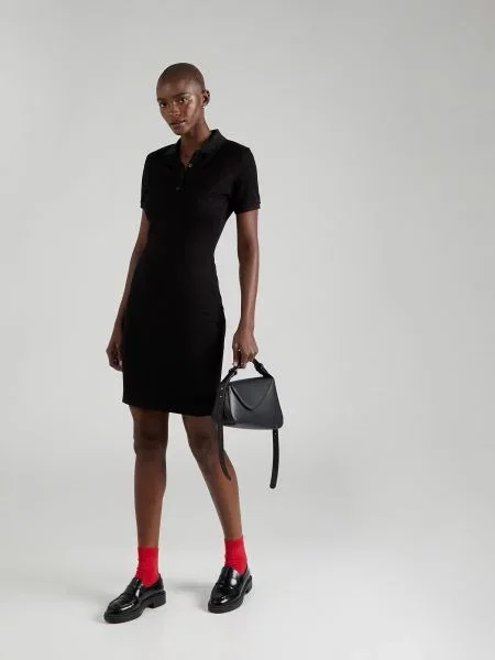 HUGO Rochie Nalissi negru