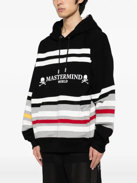Hanorac cu glugă Mastermind World negru