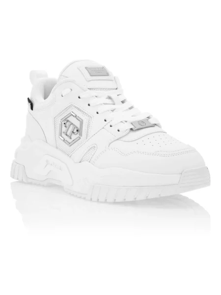 Sneakersy Philipp Plein białe