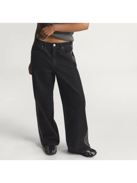 SPODNIE FIREBIRDTRACK PANT DENIM czarne