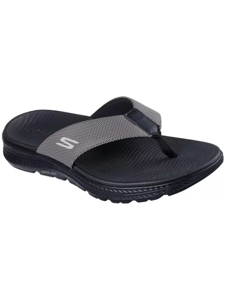 Klapki Skechers szare