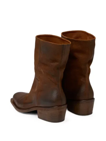 Botine Marsell zdrențuiți maro