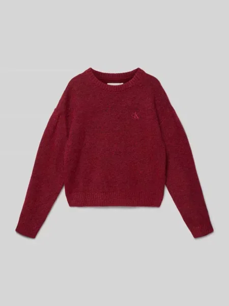 Sweter z dzianiny z dodatkiem wełny Calvin Klein Jeans