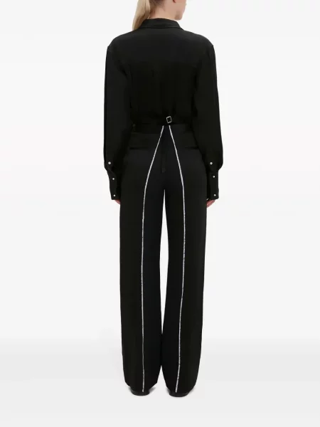 Дълго риза Victoria Beckham черно
