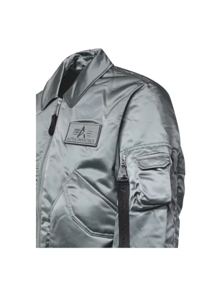 Kurtka bomber Alpha Industries niebieski