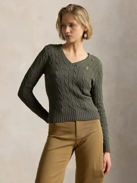 Polo Ralph Lauren Sveter olivová
