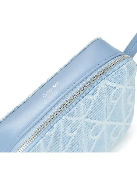 Crossbody kabelka Calvin Klein Jeans modrá