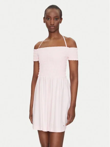 Tommy Jeans Rochie de vară roz
