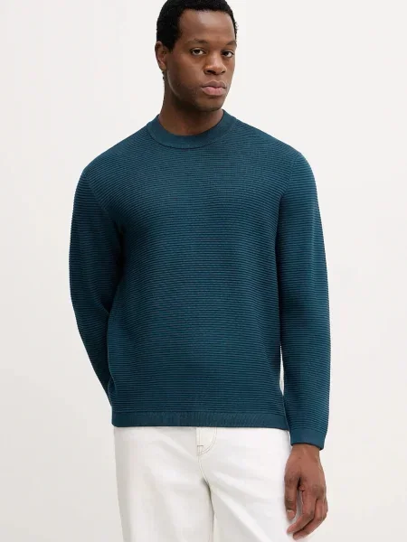 Armani Exchange pulover light turcoaz