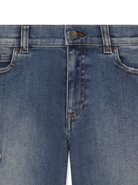 Szorty jeansowe dziecięce Dolce And Gabbana niebieskie