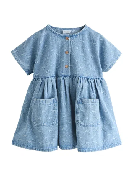 Next Rochie denim albastru